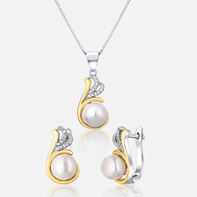 Sada šperků s perlou