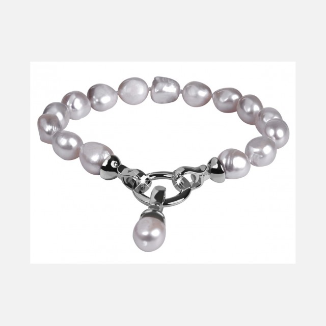 Pearl bracelet with pendant 2in1