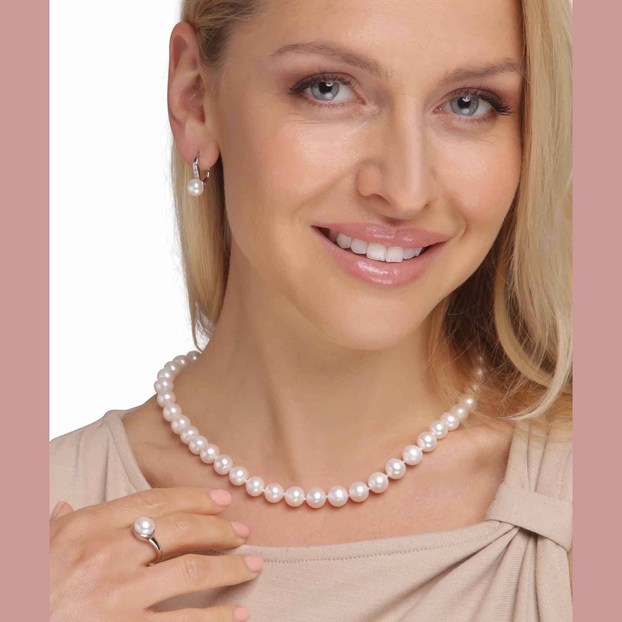 Pink Diamond & Pearl Necklace – Nally Jewels