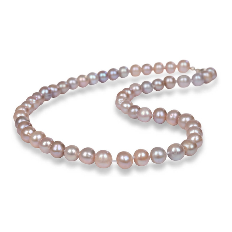 Pink Diamond & Pearl Necklace – Nally Jewels