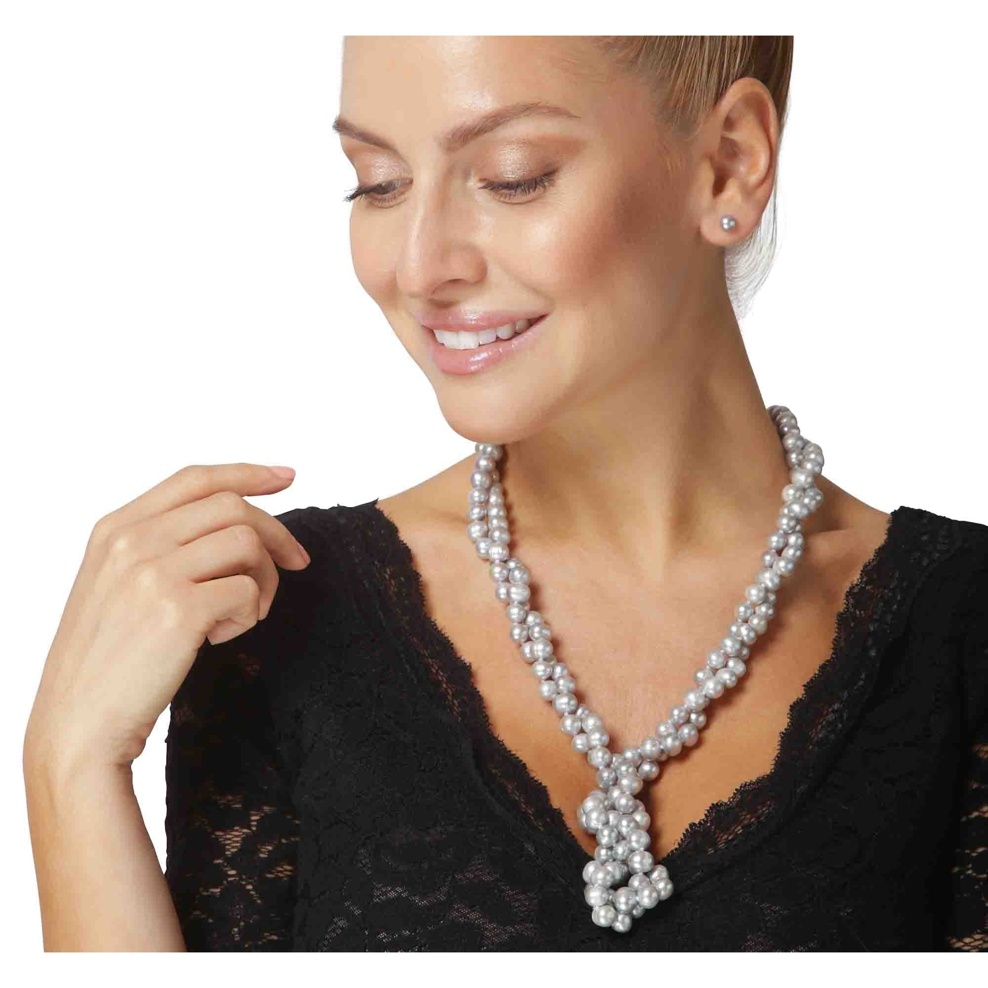 LV LOCK PEARL NECKLACE – Panahon Designs