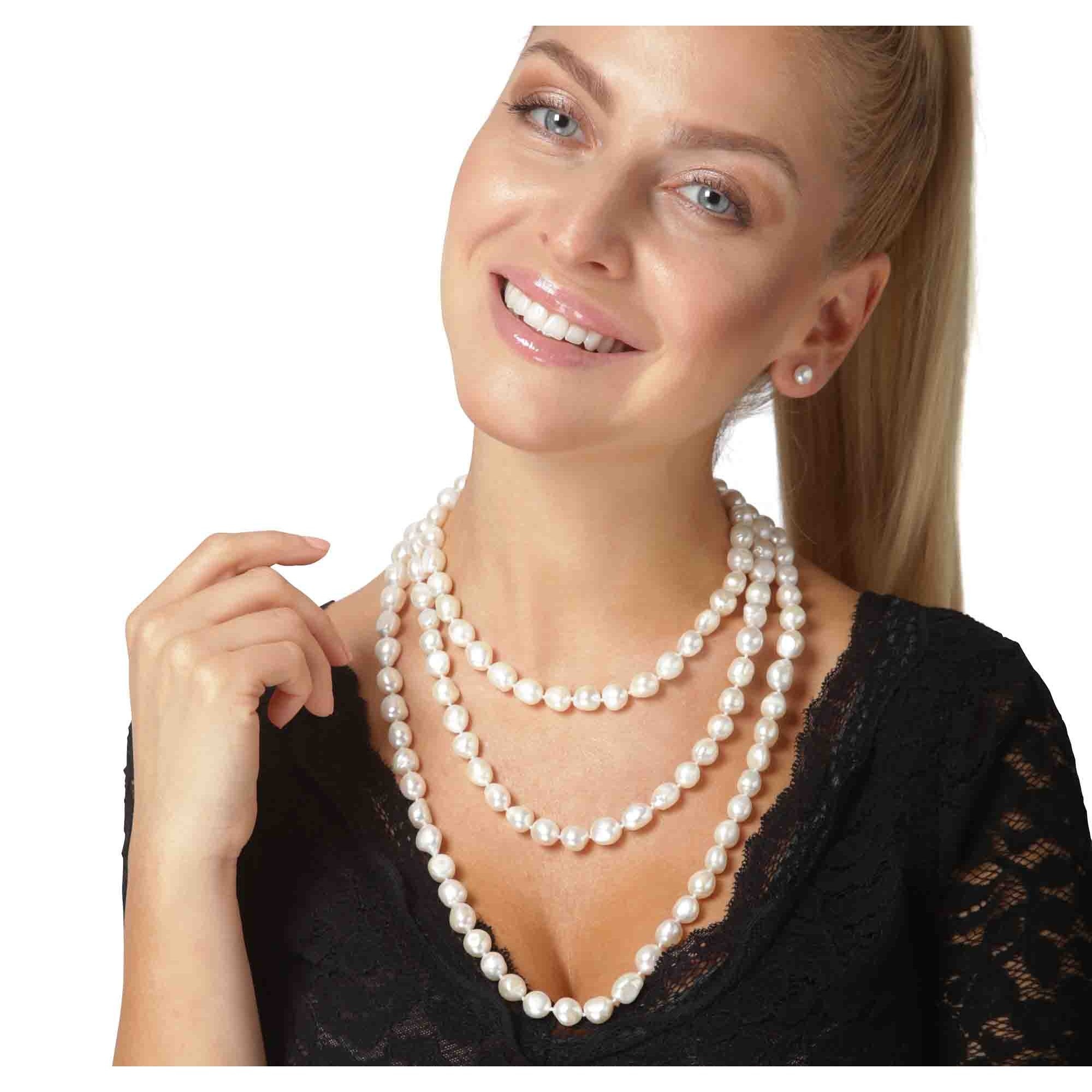 LV LOCK PEARL NECKLACE – Panahon Designs