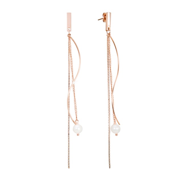Luxury pearl earrings