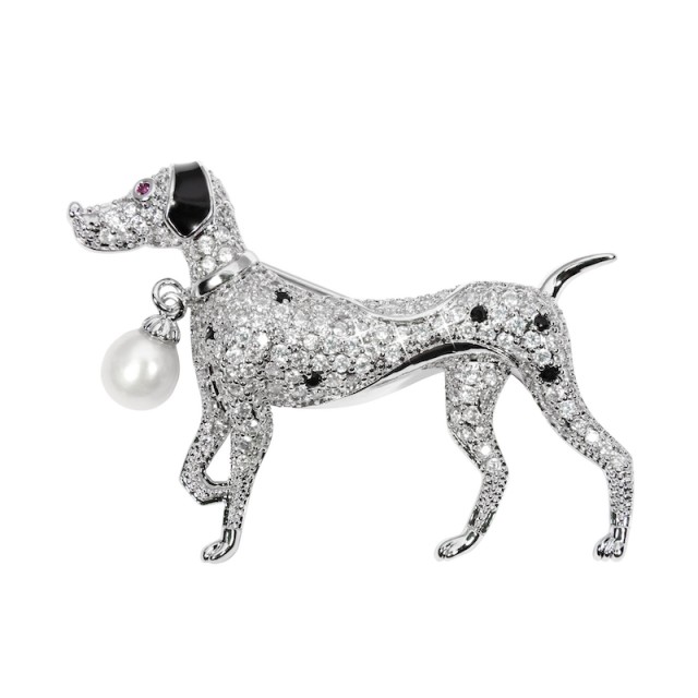 Beautiful brooch doggie