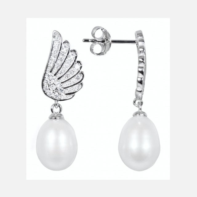 Angel&rsquo;s wing earrings