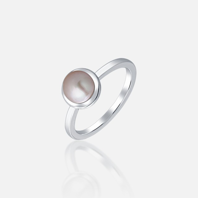 Něžný perlový prsten