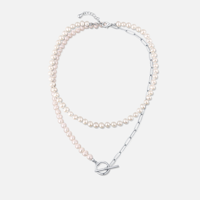 Trendy perlový choker set