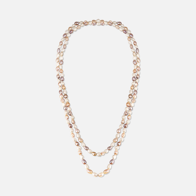 Dlouhý náhrdelník z barokních perel